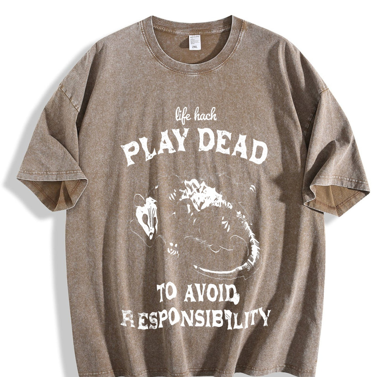 Funny Life Hack Play Dead To Avoid Responsibility Vintage product image 3
