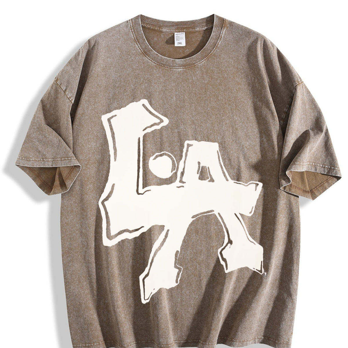 LA Flowers To Make Old Vintage Washed T-Shirt product image 3
