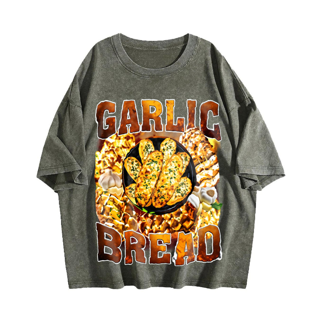 Garlic Bread Vintage Washed T-Shirt product image 4