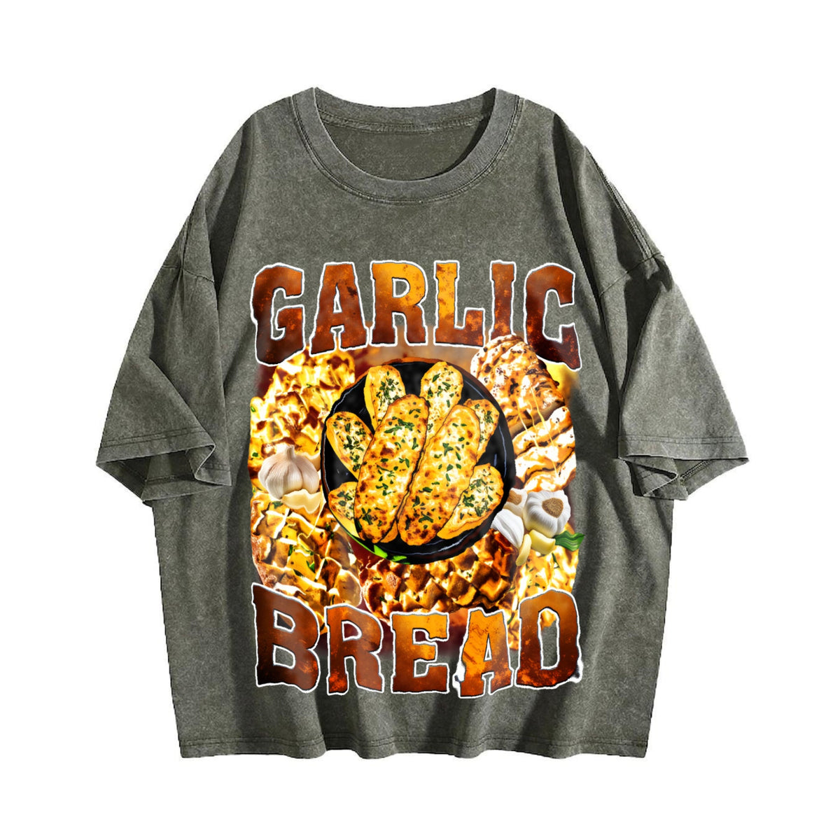 Garlic Bread Vintage Washed T-Shirt product image 4
