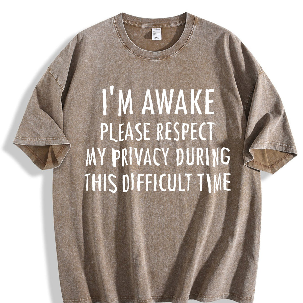 I'm Awake Vintage Washed T-Shirt product image 3