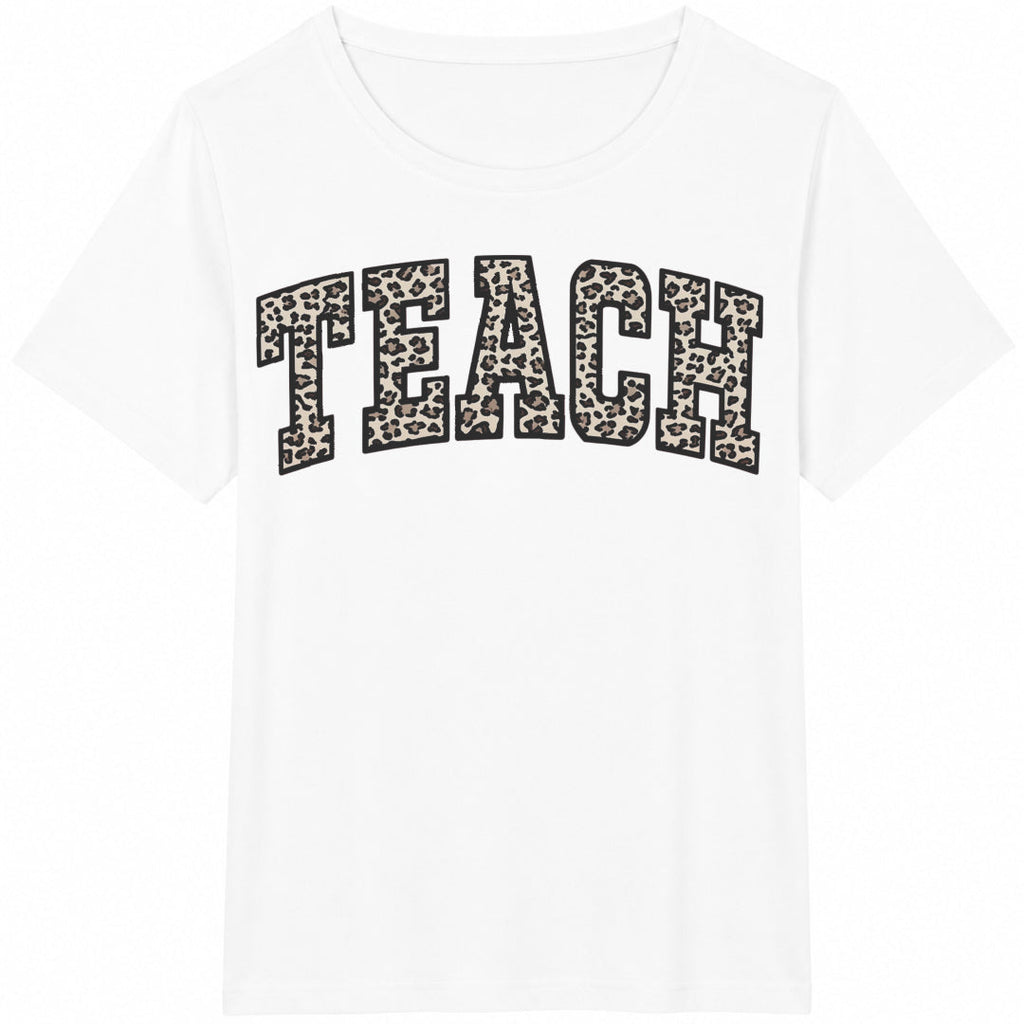 Leopard Teacher - With Spot Teach And School Team Cotton product image 2