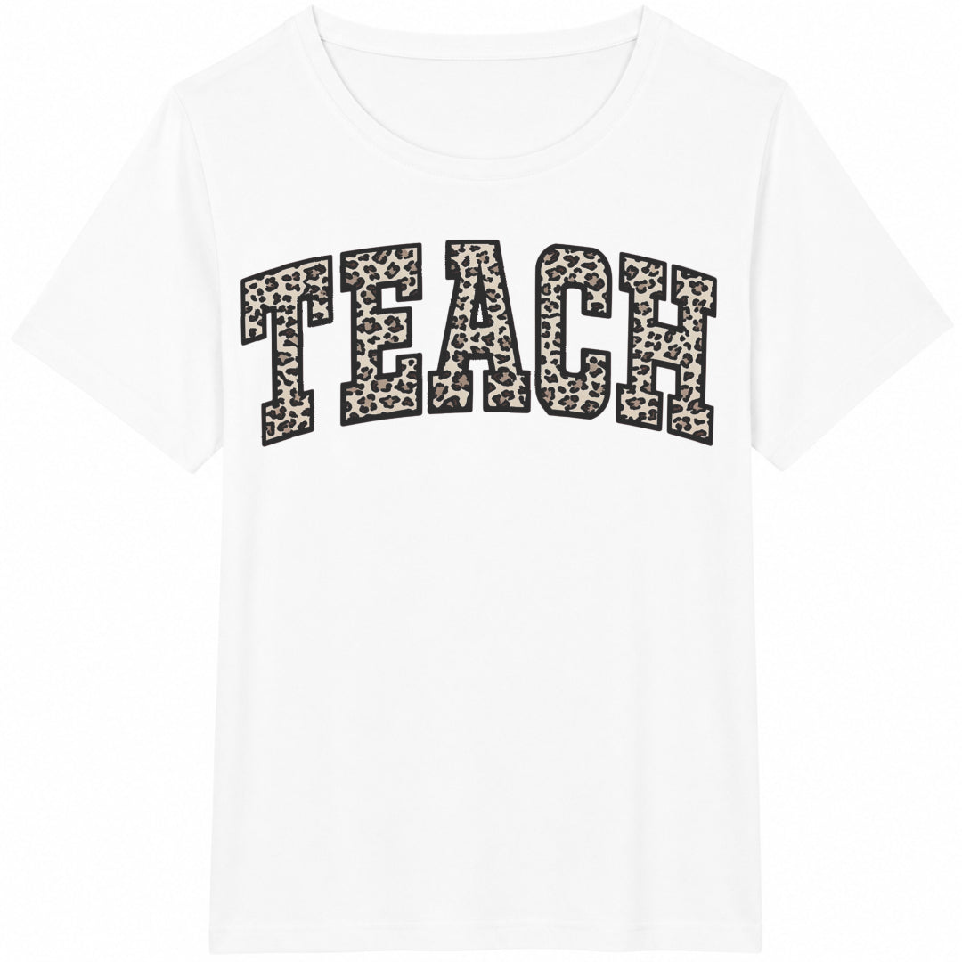 Leopard Teacher - With Spot Teach And School Team Cotton product image 2