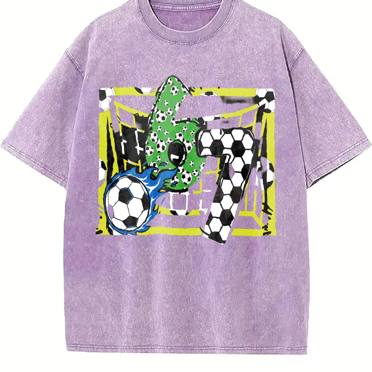 Global Soccer Fan Vintage Washed T-Shirt product image 6