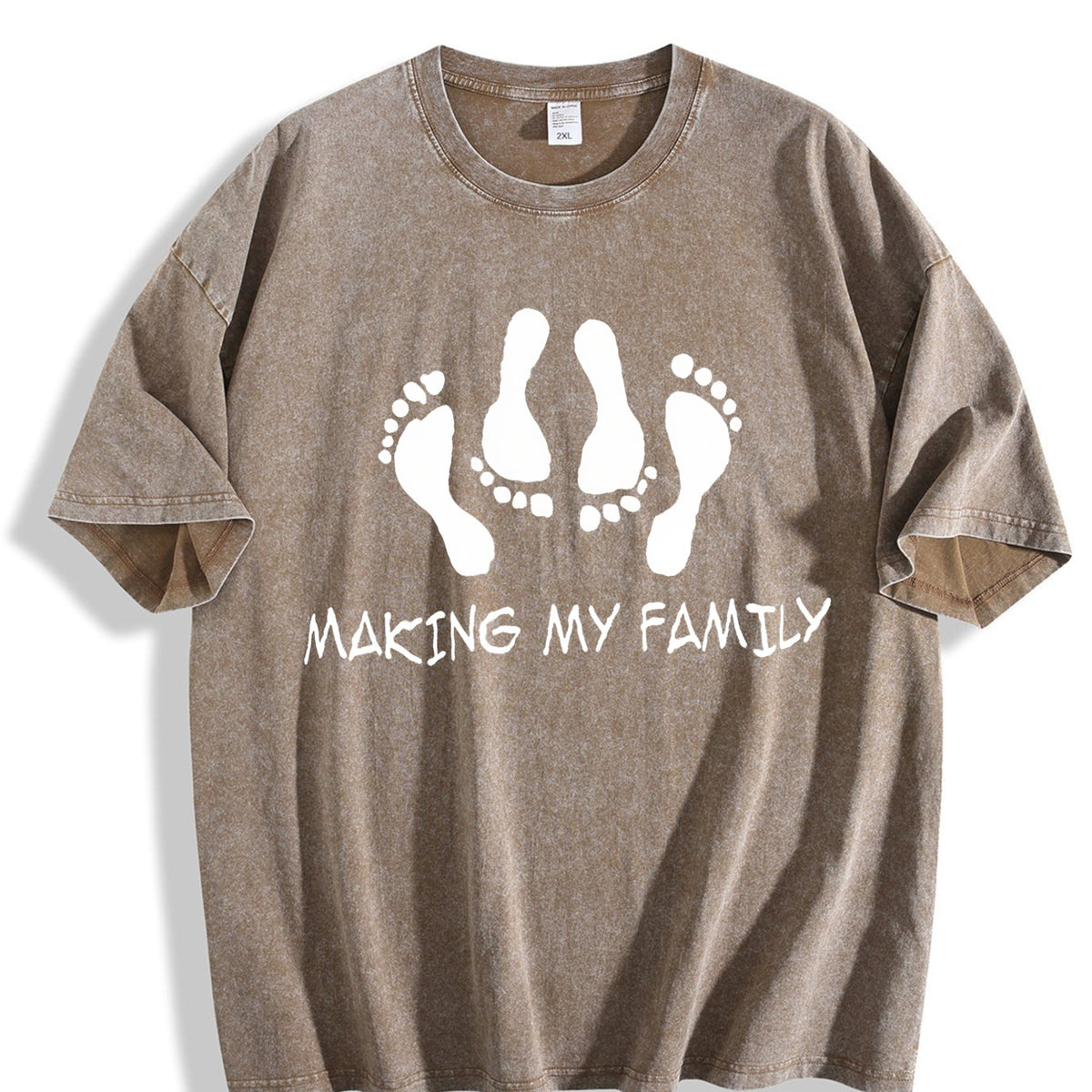 Funy Son - Compressed Vintage Washed T-Shirt product image 3
