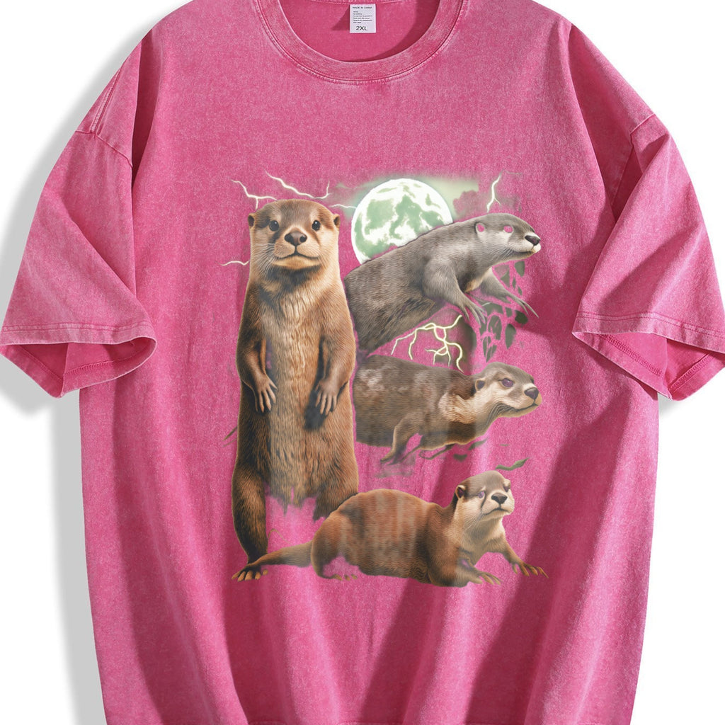 Otters 90s Vintage Washed T-Shirt product image 7