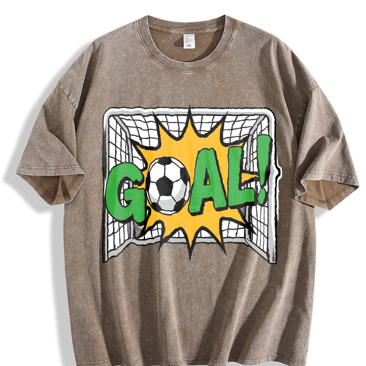 Global Soccer Fan Vintage Washed T-Shirt product image 3