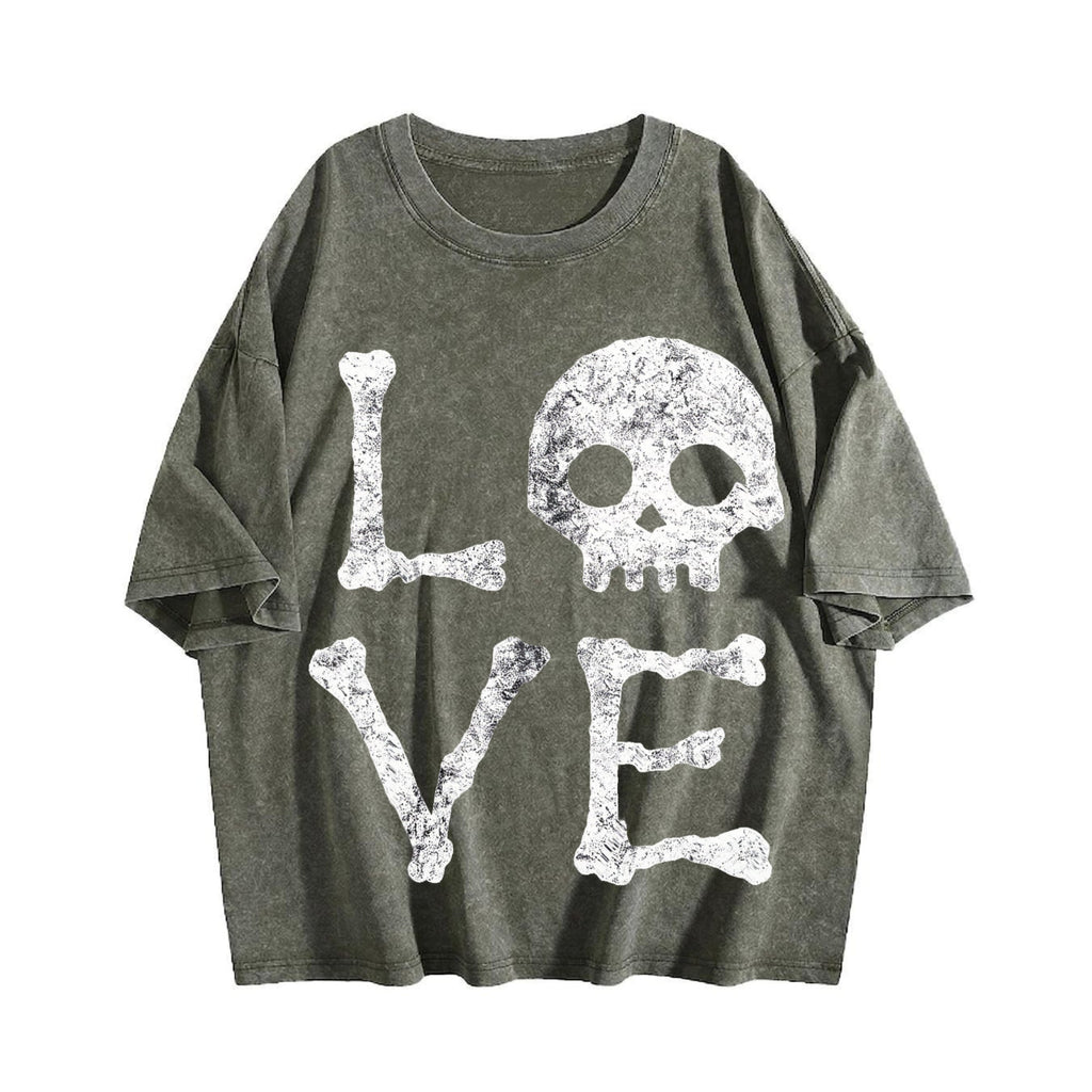 Love Skull Funny Skeleton Bones Halloween Party Vintage product image 4