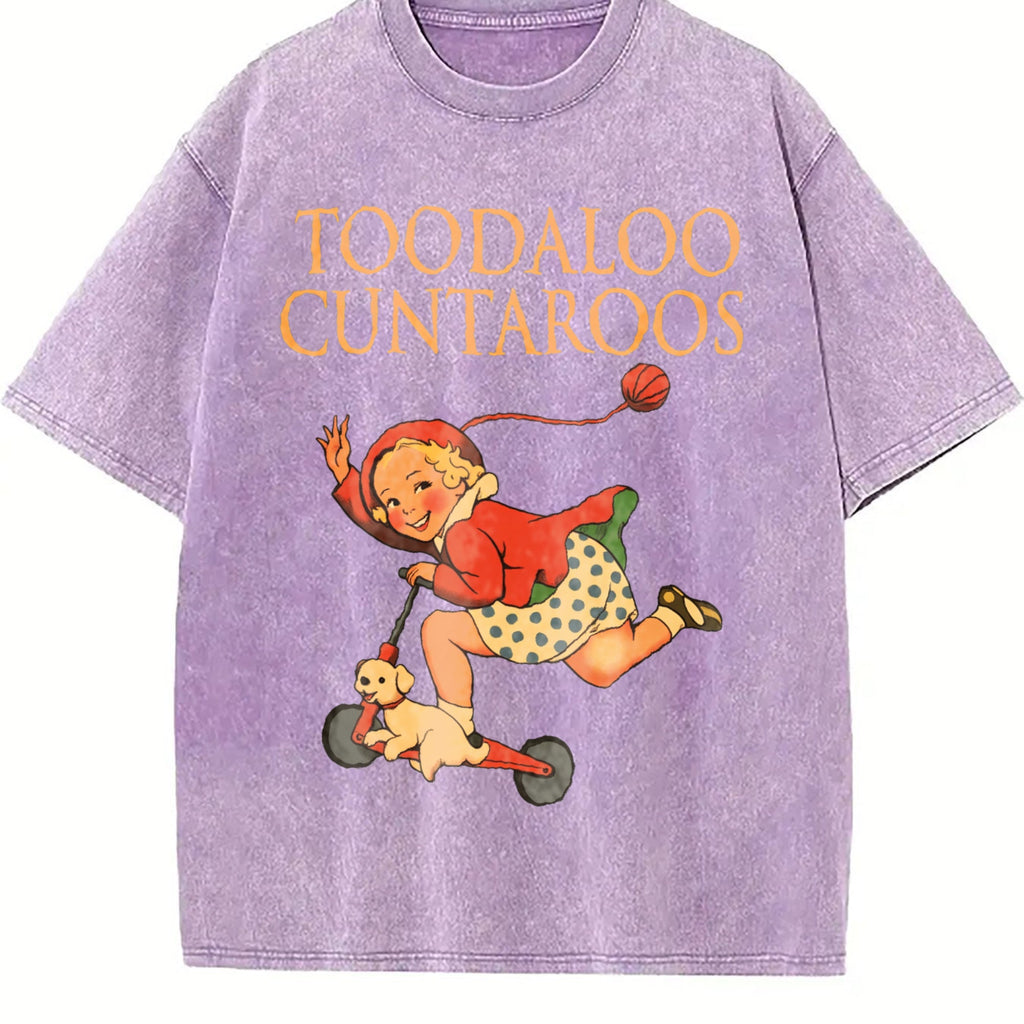Funny Sarcastic Vintage Washed T-Shirt product image 6