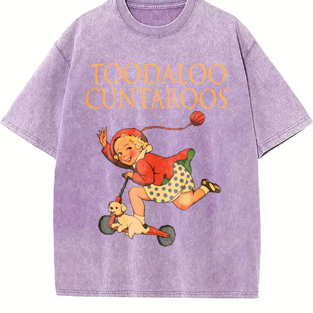 Funny Sarcastic Vintage Washed T-Shirt product image 6