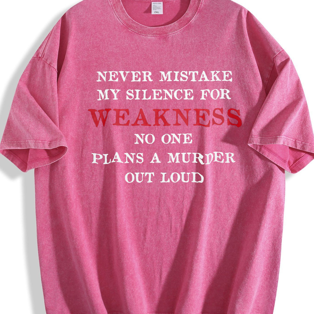 100 Never Mistake My Silence For Weakness Funny Saying product image 7