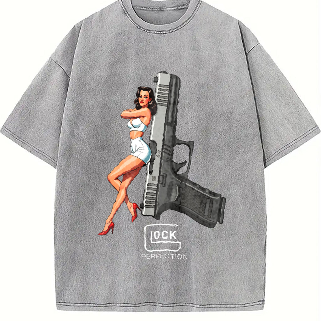 Glock Perfect Sexy Vintage Washed T-Shirt product image 5