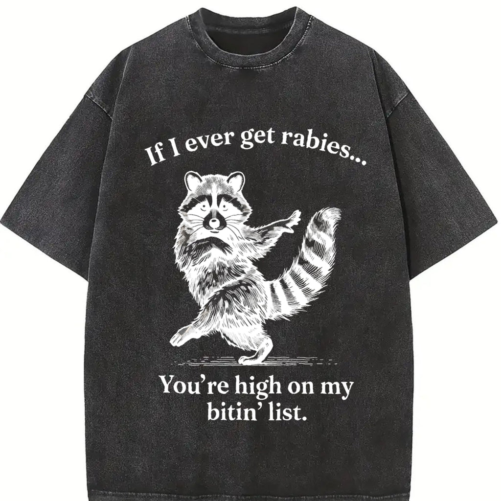 If I Ever Get Rabies You're High On My Bitin' List Vintage product image 2