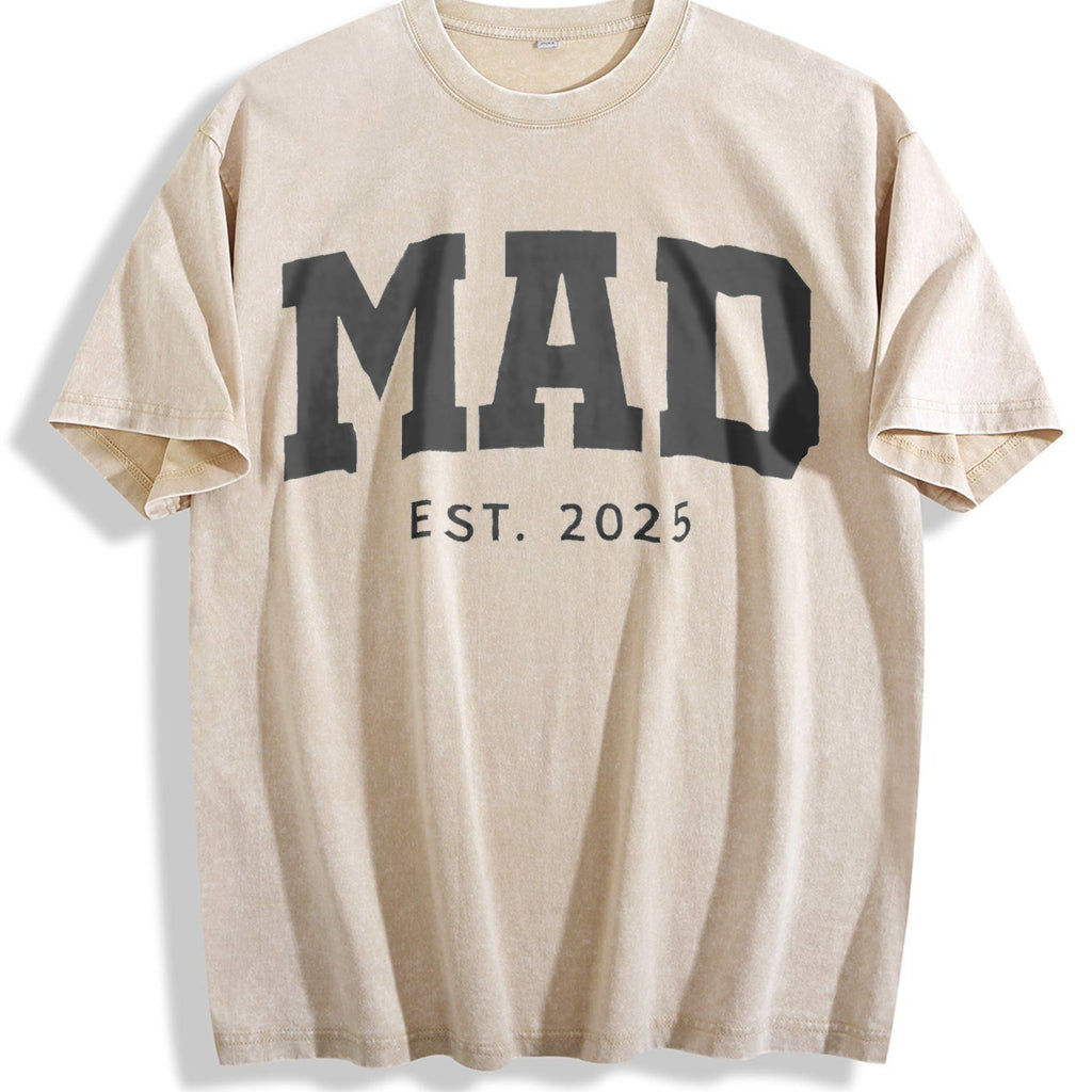 Mom Dad Vintage Washed T-Shirt product image 1