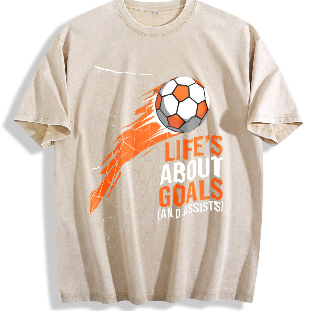 Global Soccer Fan Vintage Washed T-Shirt product image 1