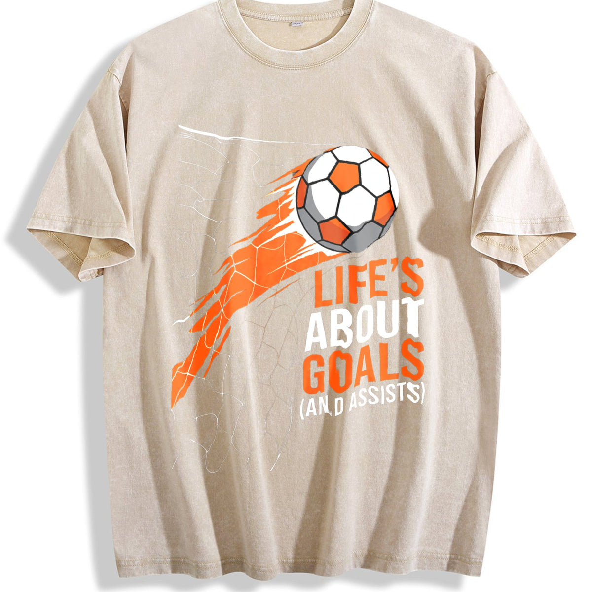 Global Soccer Fan Vintage Washed T-Shirt product image 1
