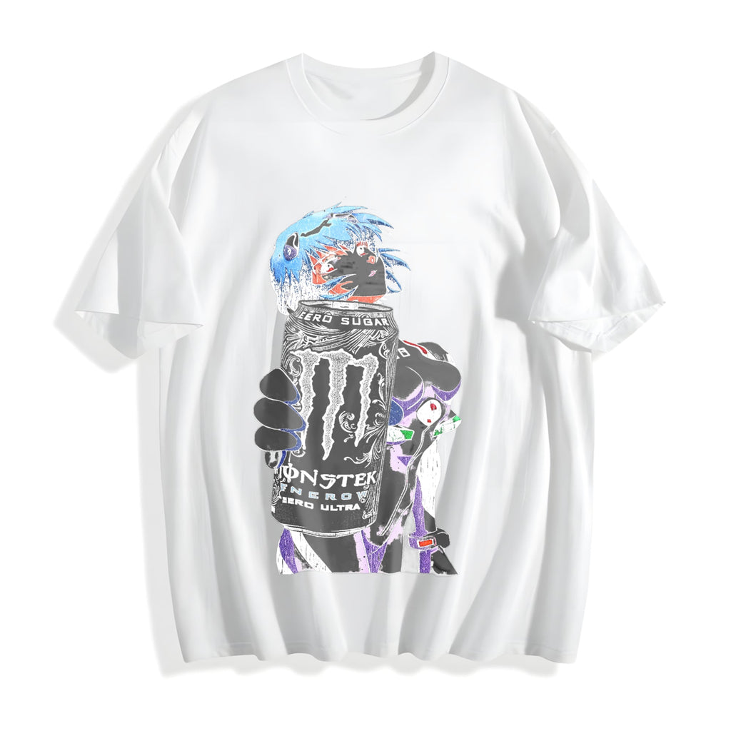 Rei Ayanami X Monster Cotton T-Shirt product image 2