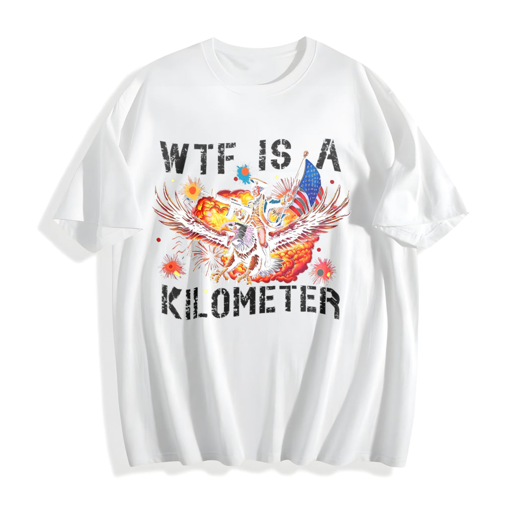 WTF Is A Kilometer Cotton T-Shirt product image 2