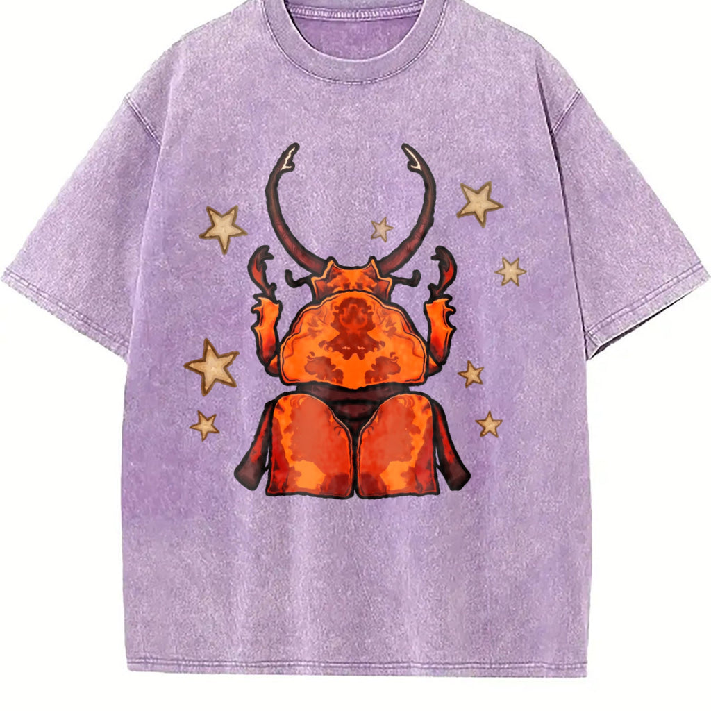 Beetle & Star Vintage Washed T-Shirt product image 6