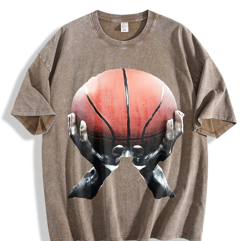 Basketball Vintage Washed T-Shirt product image 3