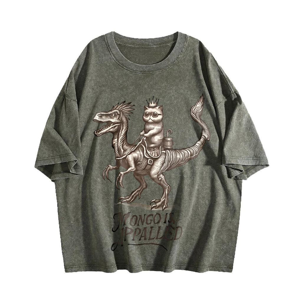 Princess Donut And Mongo Vintage Washed T-Shirt product image 4