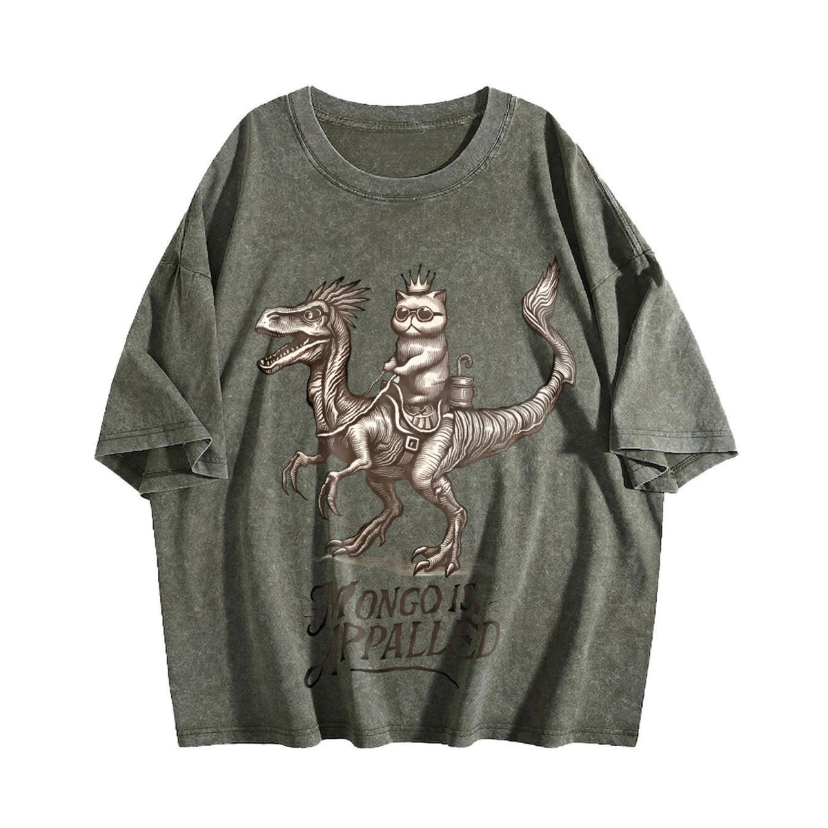 Princess Donut And Mongo Vintage Washed T-Shirt product image 4