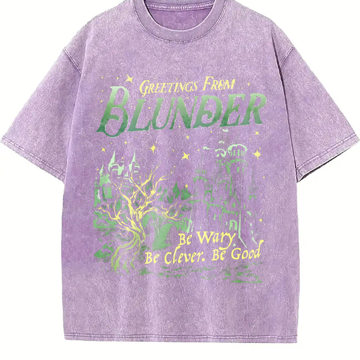 Greetings from Blunder Castle Vintage Washed T-Shirt product image 6