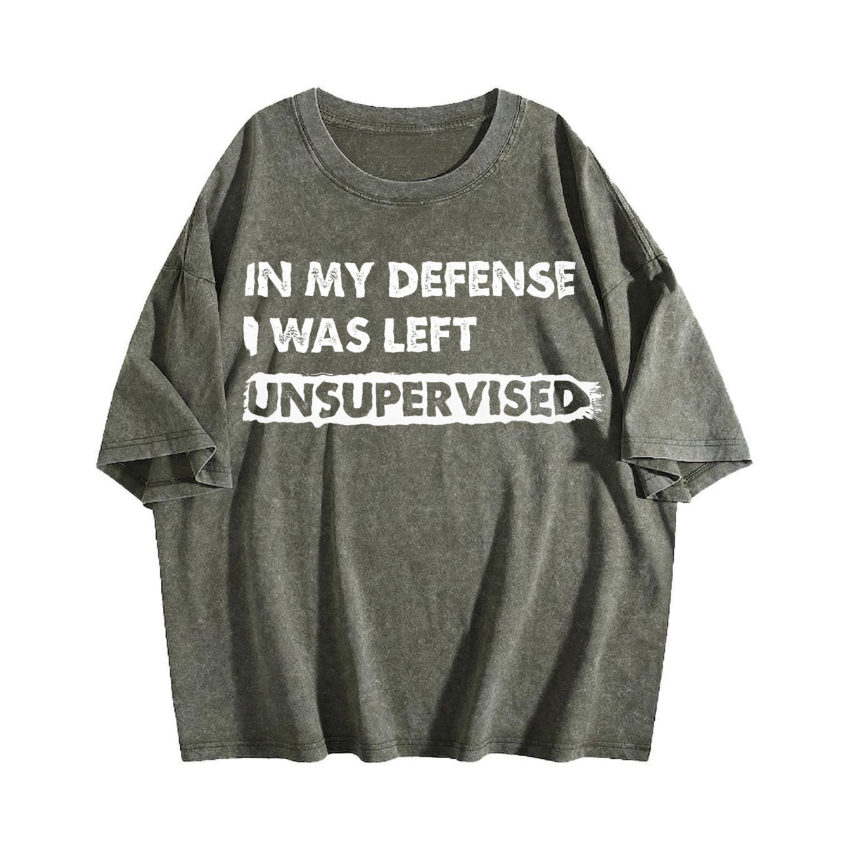 In My Defense I Was Unsupervised Funny Misbehaving Vintage product image 4