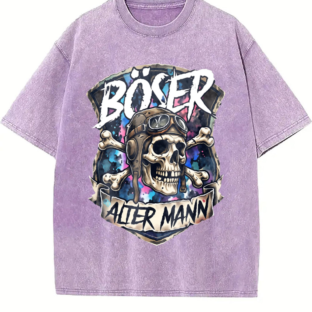 Evil Old Man Skull Y2K 100 Boxy Aesthetic Summer Vibes product image 6