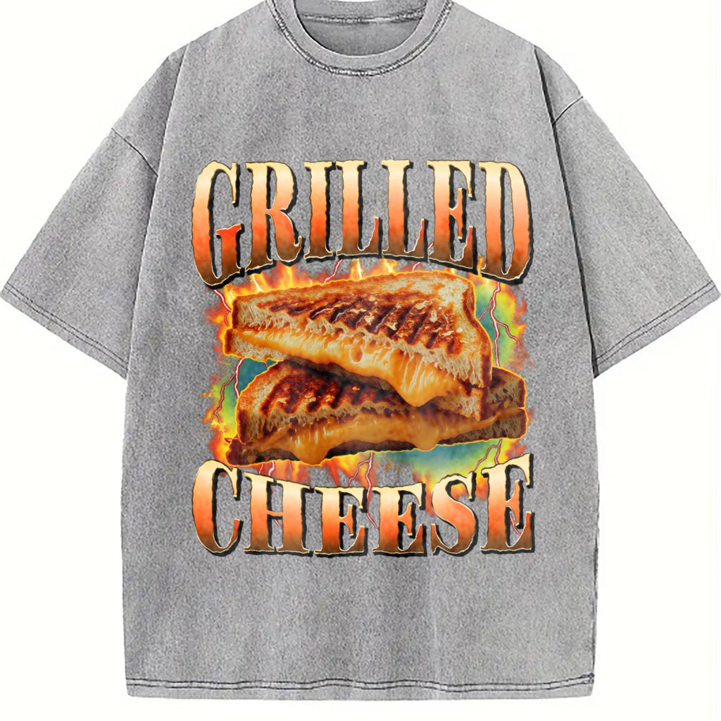 Grilled Cheese Vintage Washed T-Shirt product image 5
