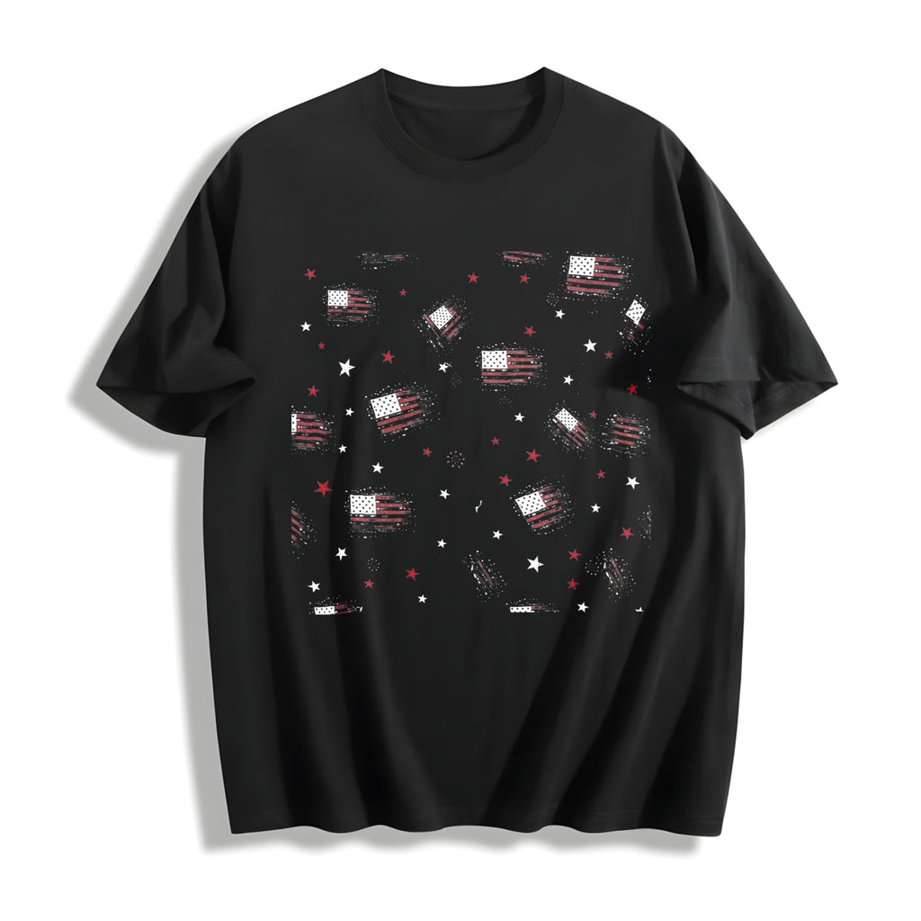 American Flag Cotton T-Shirt product image 1