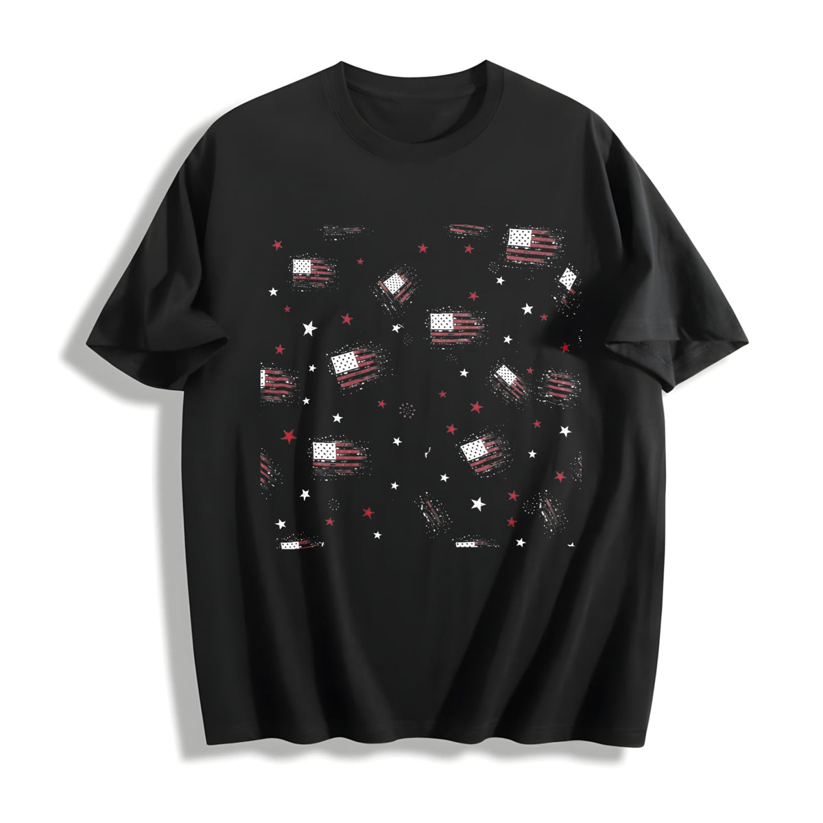 American Flag Cotton T-Shirt product image 1