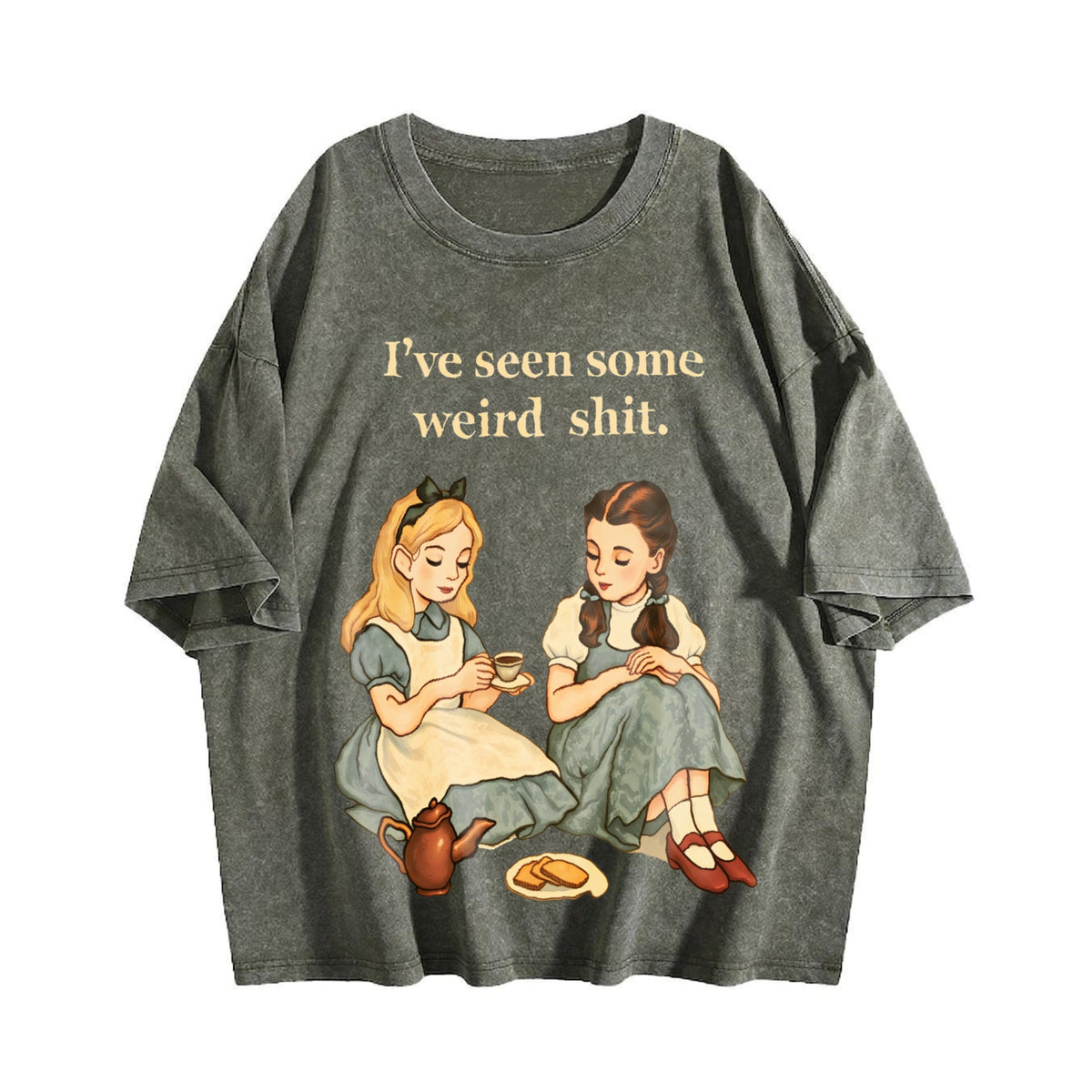 Funny Quote Vintage Washed T-Shirt product image 4