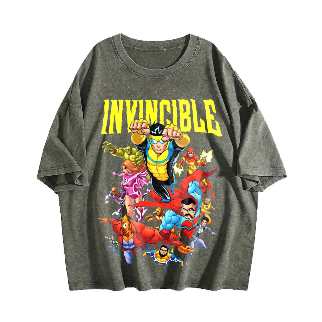 Invincible Vintage Washed T-Shirt product image 4