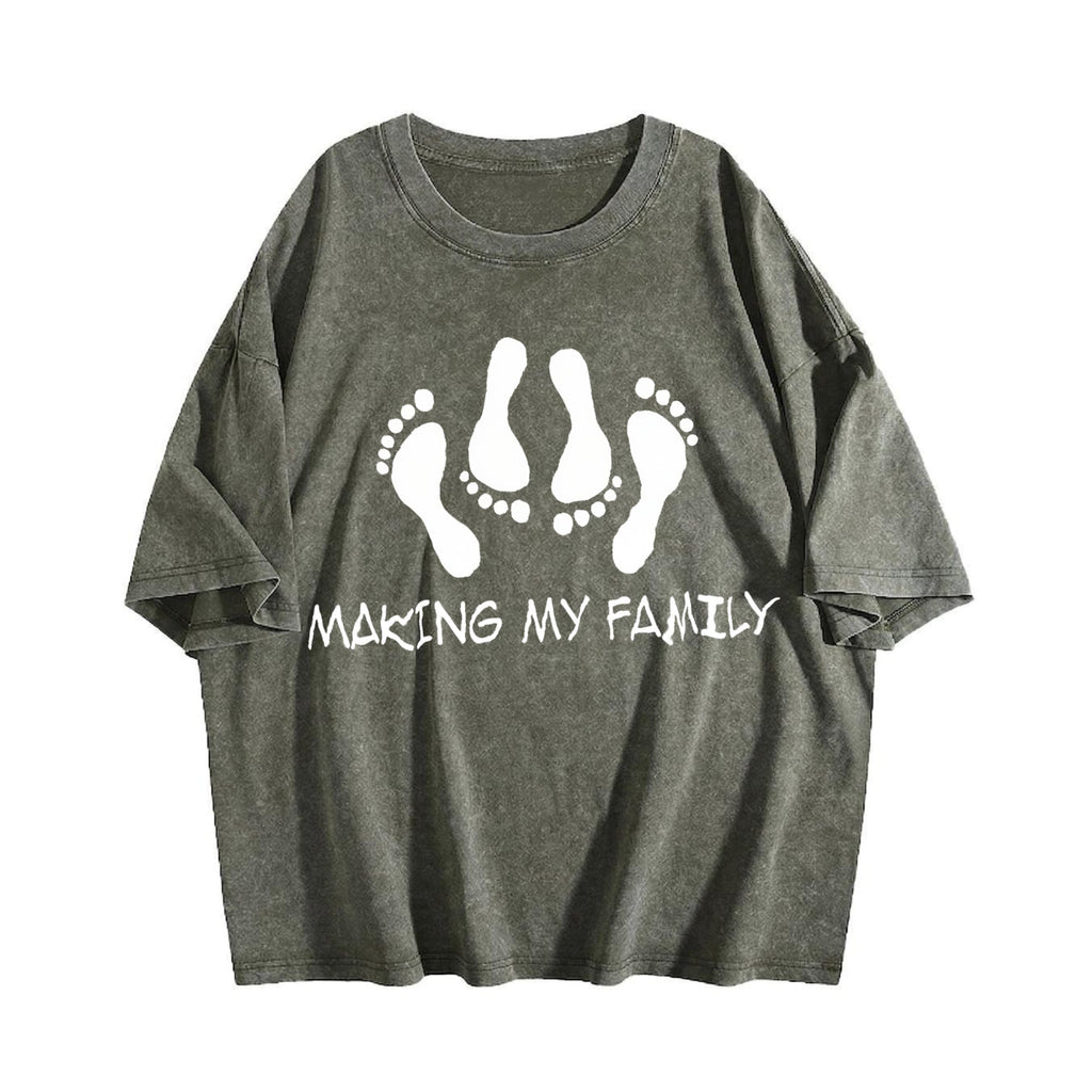 Funy Son - Compressed Vintage Washed T-Shirt product image 4