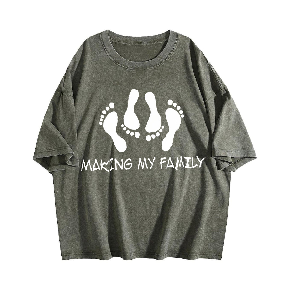 Funy Son - Compressed Vintage Washed T-Shirt product image 4