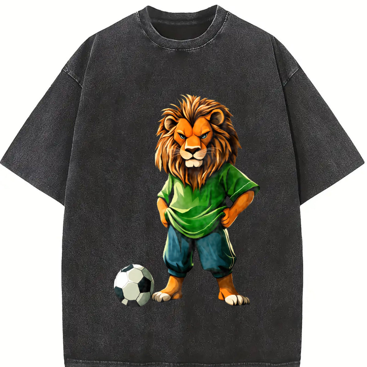 Global Soccer Fan Vintage Washed T-Shirt product image 2