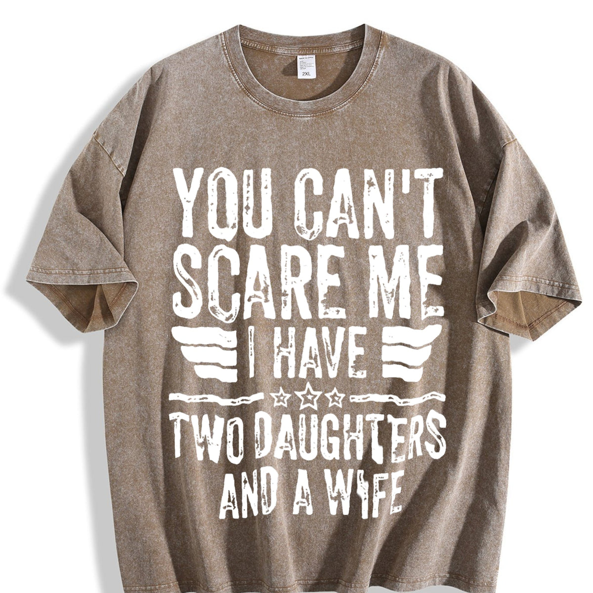 Humorous Slogan For A Daughter And Wife On Vintage Washed product image 3