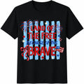 Land Of The Free Because Of Brave Cotton T-Shirt product image 1