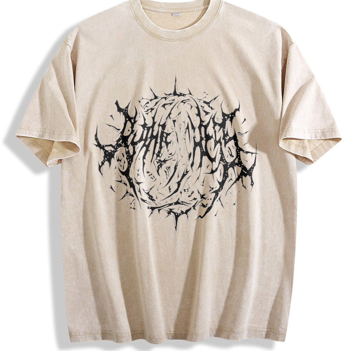 Death Metal Skull Y2K Boxy Aesthetic Summer Vibes Vintage product image 1