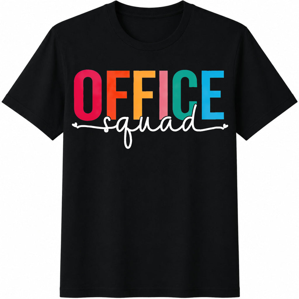 Office Squad Matching Coworker Secretary Cotton T-Shirt product image 1