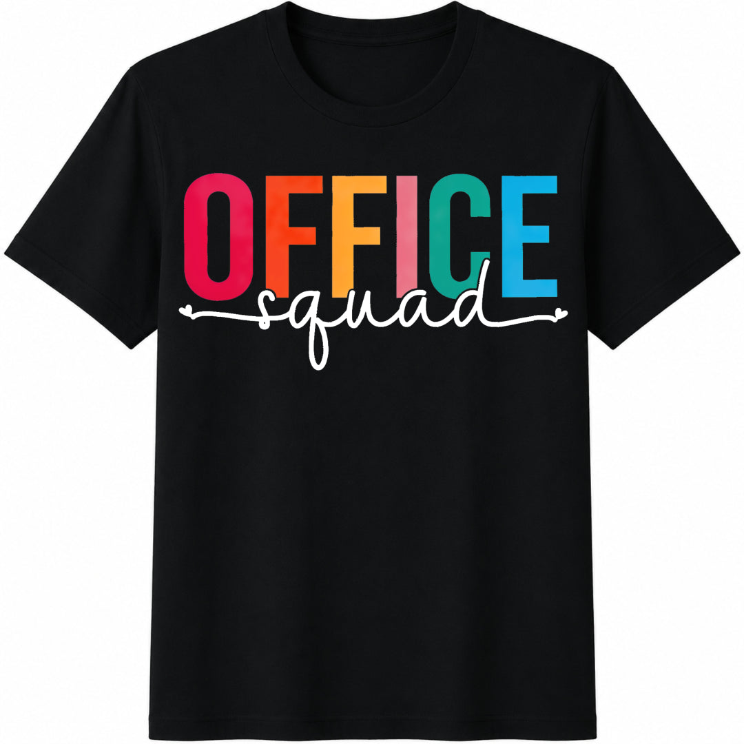 Office Squad Matching Coworker Secretary Cotton T-Shirt product image 1