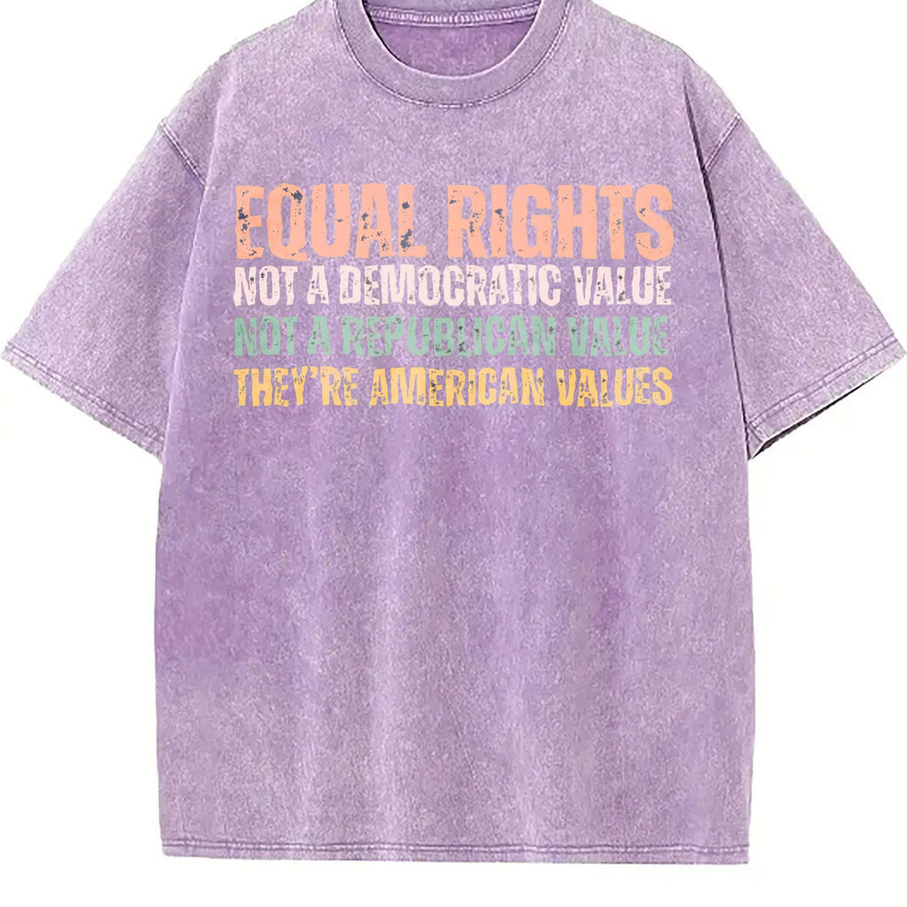Equal Rights An American Value Vintage Washed T-Shirt product image 6