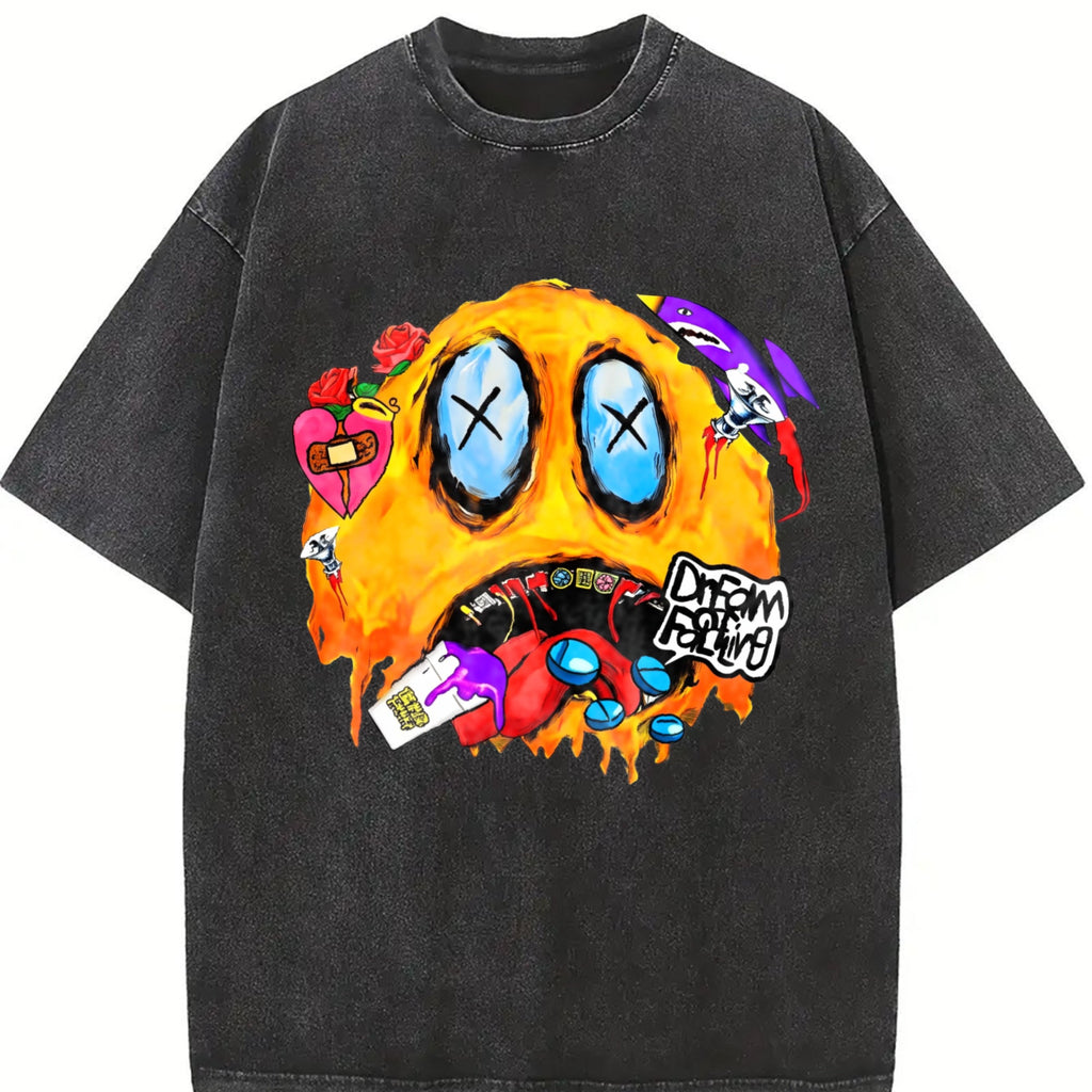 American Graffiti Melted Hip-hop Quirky Expression Vintage product image 2