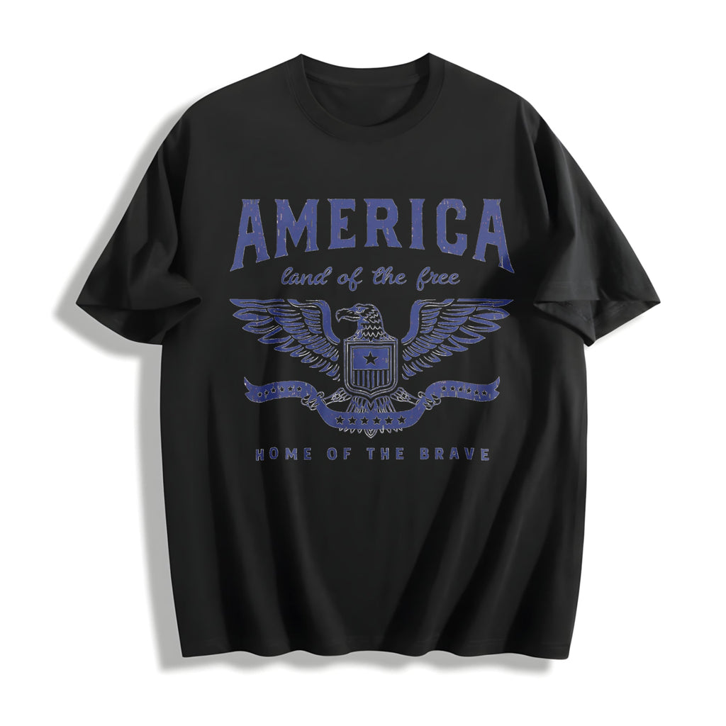 Funny America Land Of The Free Home Of Brave Patriotic product image 1