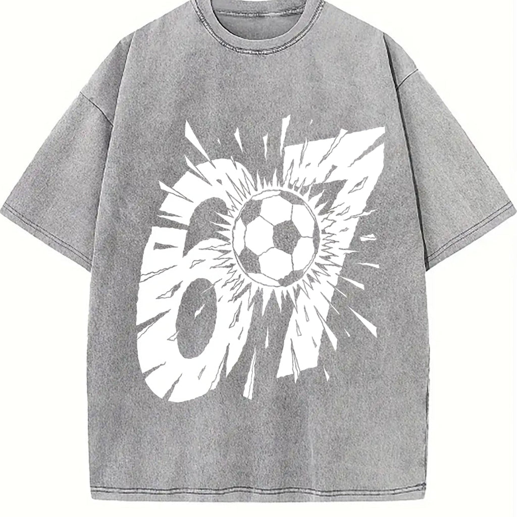 Global Soccer Fan Vintage Washed T-Shirt product image 5