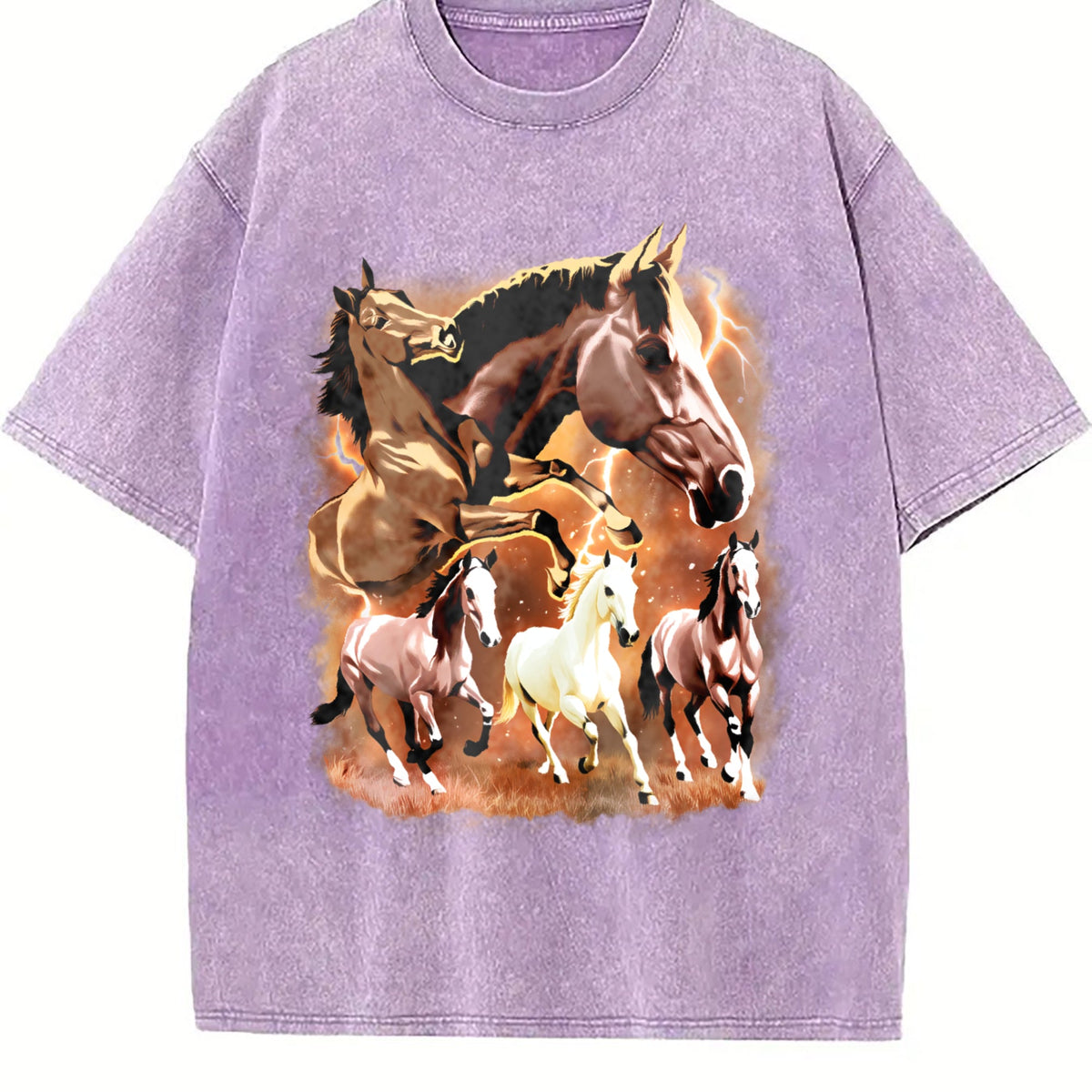 Wild Horses Vintage Washed T-Shirt product image 6