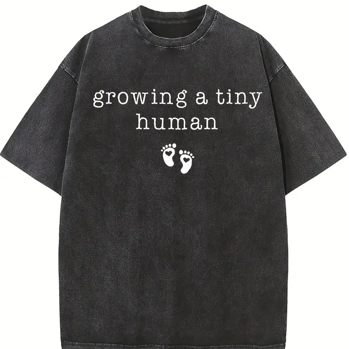 Cute Pregnancy Vintage Washed T-Shirt product image 2