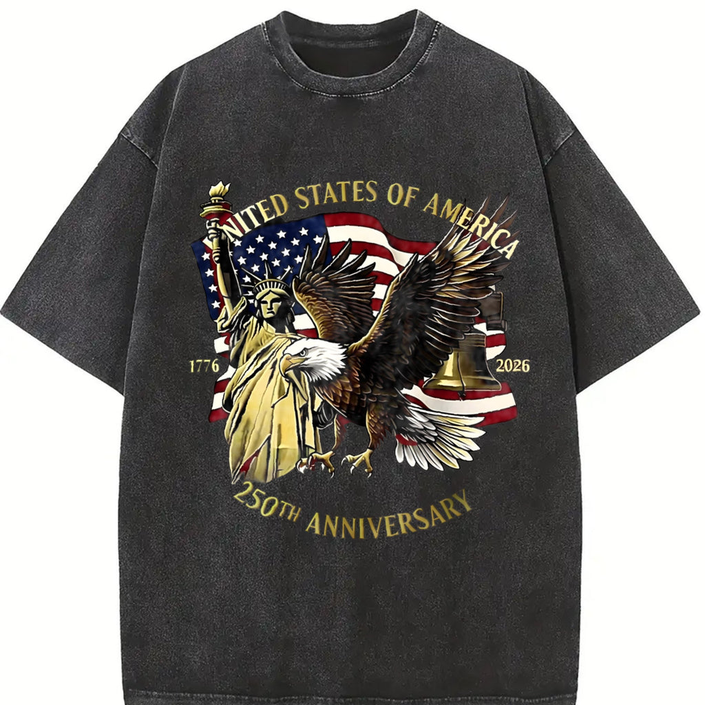 Statue Of Liberty Bald Eagle USA 250th Anniversary Vintage product image 2