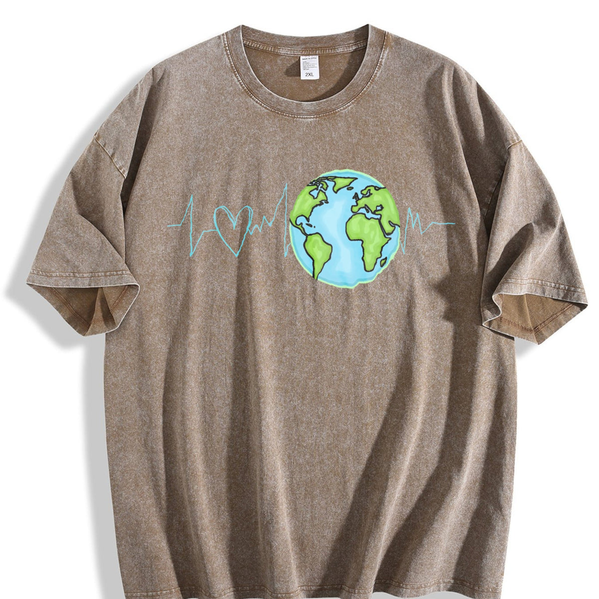 Global Soccer Fan Vintage Washed T-Shirt product image 3